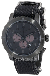 Citizen Czarny/Tkanina Ø45 mm CA4098-06E