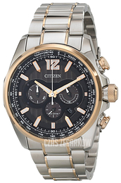 Citizen Czarny/Stal w kolorze różowego złota Ø43 mm CA4176-55E