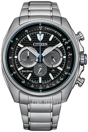 Citizen Crono Czarny/Stal Ø44 mm CA4560-81E