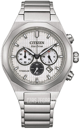 Citizen Super Titanium Zenshin Senkei Biały/Tytan Ø41 mm CA4690-51A