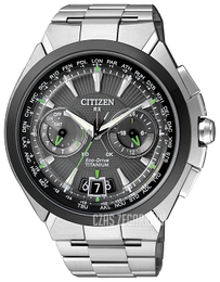 Citizen Radio Controlled Czarny/Tytan Ø48 mm CC1084-55E
