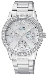 Citizen Biały/Stal Ø35 mm ED8090-53D