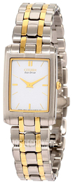 Citizen Stiletto Biały/Stal w odcieniu złota EG3184-50A