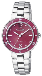 Citizen Elegance Czerwony/Stal Ø31 mm EM0016-50W