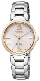 Citizen Srebrny/Stal Ø28 mm EM0024-51W