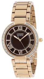 Citizen Brązowy/Stal w kolorze różowego złota Ø34 mm EM0103-57X