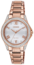 Citizen Srebrny/Stal w kolorze różowego złota Ø34 mm EM0233-51A