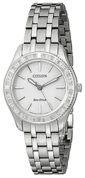 Citizen Dress Biały/Stal Ø30 mm EM0240-56A
