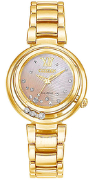 Citizen Niebieski/Stal w odcieniu złota Ø30 mm EM0325-55P