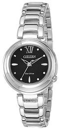 Citizen Eco Drive 180 Czarny/Stal Ø30 mm EM0331-52E