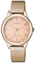 Citizen Różowe złoto/Stal w kolorze różowego złota Ø32 mm EM0503-83X