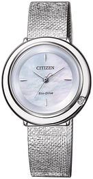 Citizen Eco Drive 180 Biały/Stal Ø32 mm EM0640-82D
