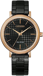 Citizen Drive Czarny/Stal Ø36 mm EM0768-54E