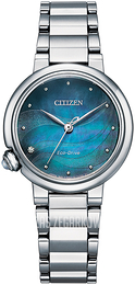 Citizen Elegance Niebieski/Stal Ø30 mm EM0910-80N