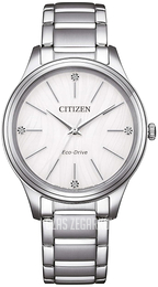 Citizen Elegance Kremowy/Stal Ø34 mm EM1220-58A