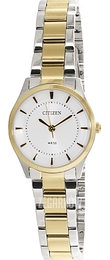 Citizen Biały/Stal w odcieniu złota Ø28 mm ER0208-57A