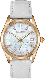 Citizen Biały/Skóra Ø36 mm EV1033-08D