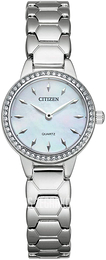 Citizen Dress Biały/Stal Ø24 mm EZ7010-56D