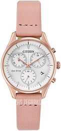 Citizen Chandler Biały/Skóra Ø32 mm FB1443-08A