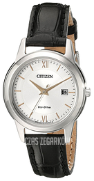 Citizen Dress Srebrny/Skóra Ø29 mm FE1086-04A