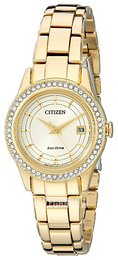 Citizen Dress Szampański/Stal w odcieniu złota Ø28.5 mm FE1122-53P