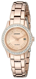 Citizen Dress Różowe złoto/Stal w kolorze różowego złota Ø28.5 mm FE1123-51Q