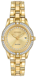 Citizen Dress Żółte złoto/Stal w odcieniu złota Ø29 mm FE1152-52P
