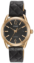 Citizen Drive Czarny/Skóra Ø34 mm FE6083-13E