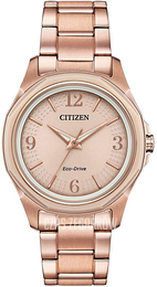 Citizen Różowe złoto/Stal w kolorze różowego złota Ø35 mm FE7053-51X