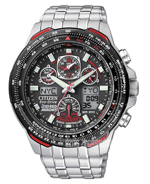 Citizen Radio Controlled Czarny/Stal Ø46 mm JY0100-59E