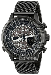 Citizen Chrono Czarny/Stal Ø48 mm JY8037-50E