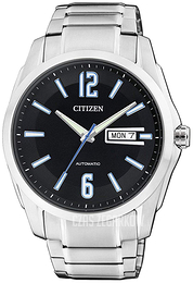 Citizen Dress Czarny/Stal Ø42 mm NH7490-55E