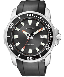 Citizen Mecha Czarny/Guma Ø43 mm NJ0011-01E