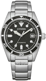 Citizen Classic Czarny/Stal Ø38.5 mm NJ0221-50E
