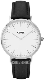 Cluse La Boheme Biały/Skóra Ø38 mm CL18208