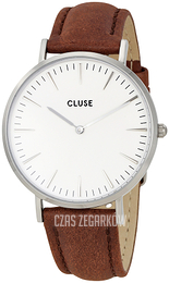 Cluse La Boheme Biały/Skóra Ø38 mm CL18210
