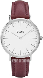 Cluse Biały/Skóra Ø38 mm CL18217