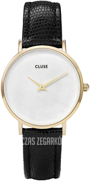 Cluse Biały/Skóra Ø33 mm CL30048