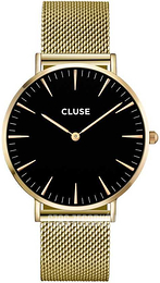 Cluse Czarny/Stal w odcieniu złota Ø38 mm CW0101201014