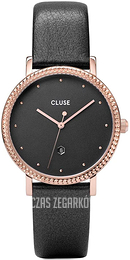 Cluse Czarny/Skóra Ø33 mm CW0101209007