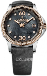 Corum Admirals Cup Legend 38 Biały/Tkanina Ø38 mm 082.101.29-0F41 PN10