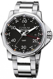 Corum Admirals Cup Challaenger 44 Czarny/Stal Ø44 mm 383.330.20-V701 AN12