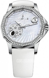 Corum Admirals Cup Legend 38 Mystery Moon Biały/Tkanina Ø38 mm 384.101.47-0F49 AA01