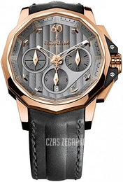 Corum Admirals Cup Challaenger 44 Szary/Skóra Ø44 mm 753.771.55-0081 AK16