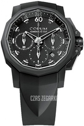 Corum Admirals Cup Challaenger 44 Czarny/Guma Ø44 mm 753.801.02-F371 AN21
