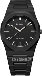 D1 Milano Polycarbon Czarny/Żywica z tworzywa sztucznego Ø40.5 mm PCBJ11