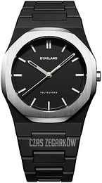 D1 Milano Polycarbon Czarny/Żywica z tworzywa sztucznego Ø40.5 mm PCBJ14
