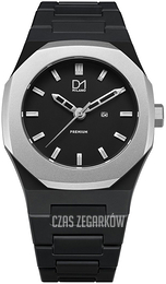 D1 Milano Premium Czarny/Żywica z tworzywa sztucznego Ø40 mm PR01