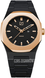 D1 Milano Premium Czarny/Żywica z tworzywa sztucznego Ø40 mm PR03