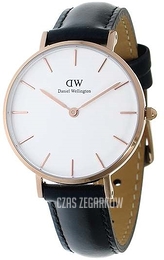 Daniel Wellington Classic Petite Sheffield Biały/Skóra Ø32 mm DW00100174